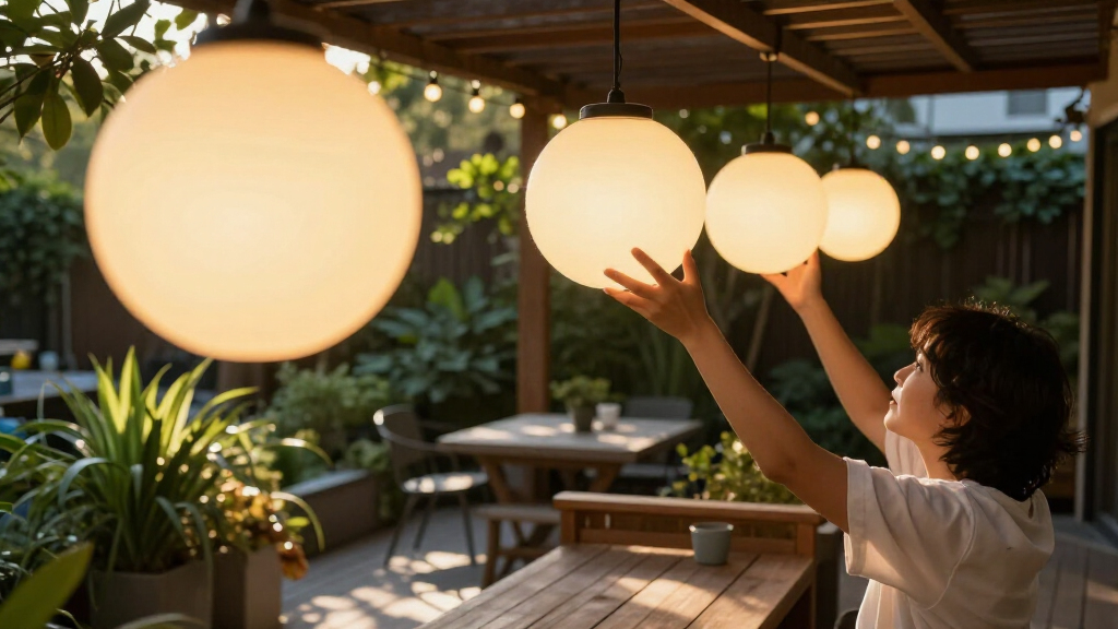 Upgrade Your Patio With These Oversized Smart Sphere Lights