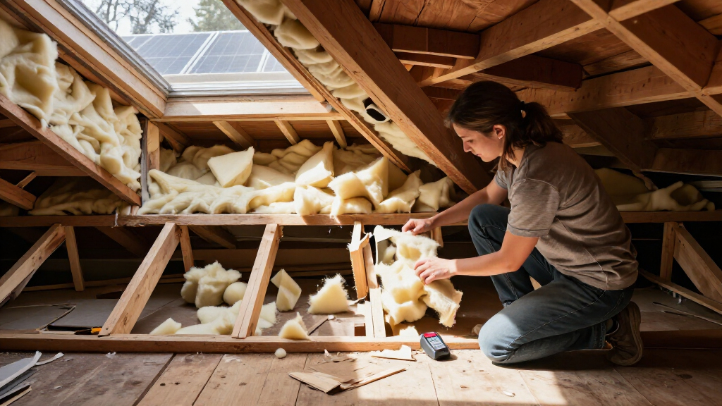 Can I Insulate This Roof From The Inside Without Foam And Rot?