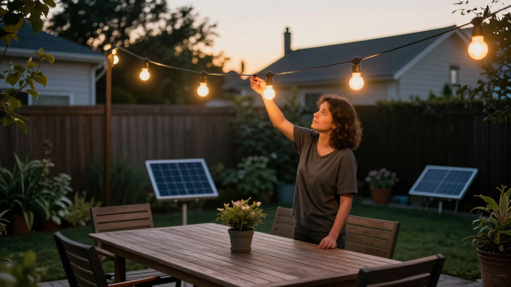 Solar-Powered Outdoor String Lights: A Halloween Guide